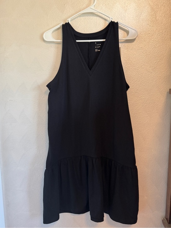 a new day Dresses & Skirts - A New Day Black V-Neck Sleeveless Tiered Sundress